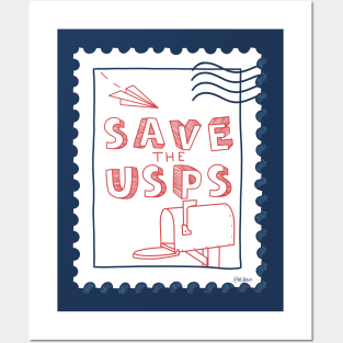 Save the USPS Posters and Art